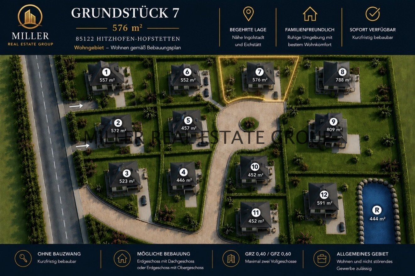 Exklusives Baugrundstück in Hitzhofen-Hofstetten – Großzügigkeit, die Raum für Ihre Zukunft schafft! Exklusives Baugrundstück in Hitzhofen-Hofstetten – Großzügigkeit, die Raum für Ihre Zukunft schafft!