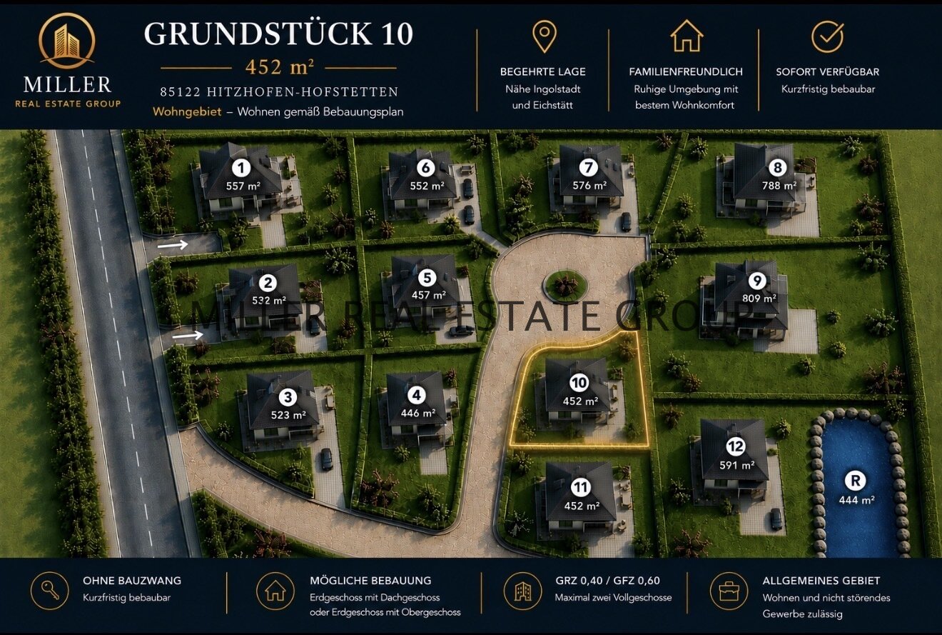 Exklusives Baugrundstück in Hitzhofen-Hofstetten – Der perfekte Ort für Ihr neues Zuhause! Exklusives Baugrundstück in Hitzhofen-Hofstetten – Der perfekte Ort für Ihr neues Zuhause!