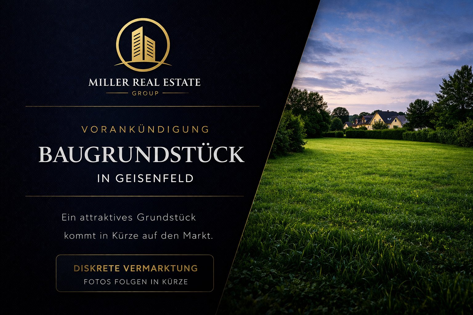 Exklusives Baugrundstück in Geisenfeld – Ruhig gelegen und bestens angebunden! Exklusives Baugrundstück in Geisenfeld – Ruhig gelegen und bestens angebunden!