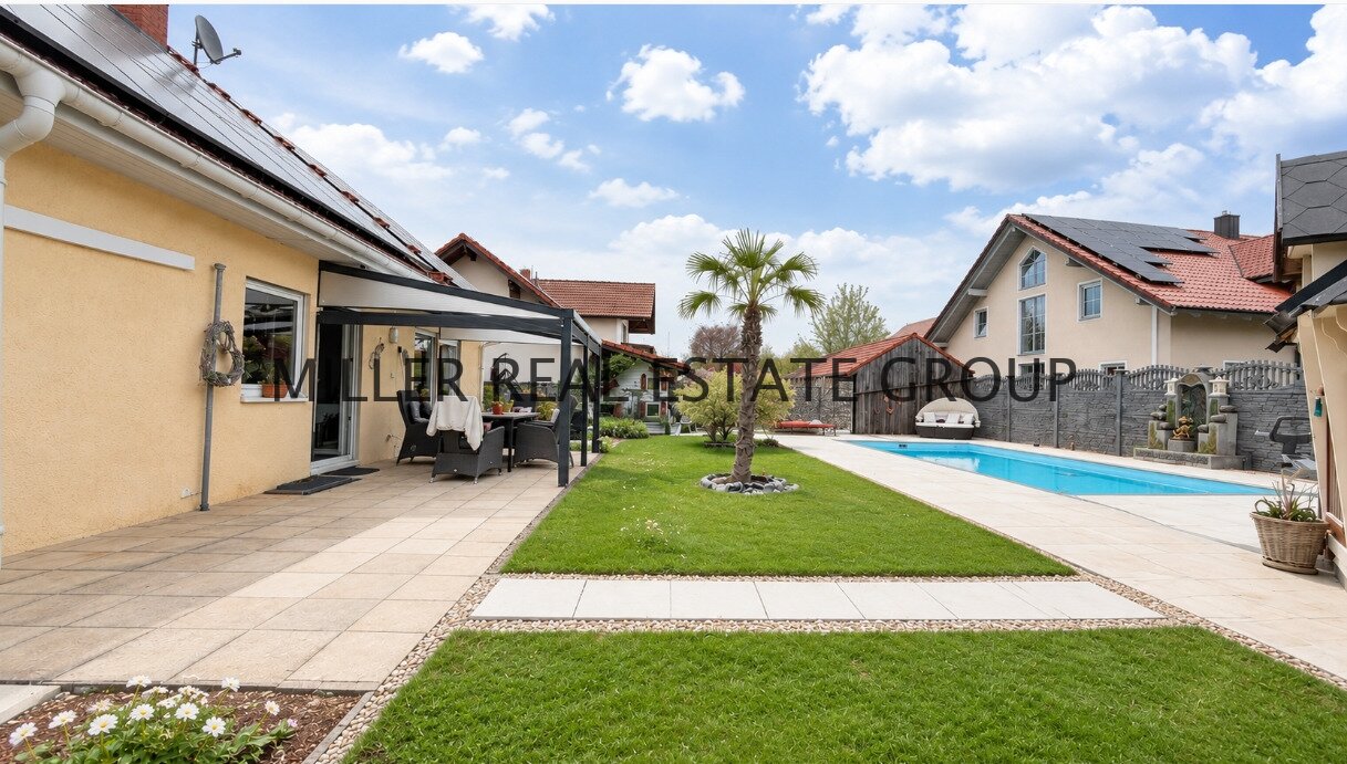 Exklusives Einfamilienhaus mit Pool, Sauna, Grillkota, PV-Anlage & großer Südwest-Terrasse in Altmannstein-Pondorf! Exklusives Einfamilienhaus mit Pool, Sauna, Grillkota, PV-Anlage & großer Südwest-Terrasse in Altmannstein-Pondorf!